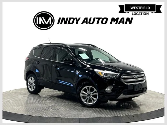 Black 2018 Ford Escape SEL for sale in Westfield, IN
