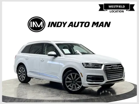 White 2018 Audi Q7 3.0T Premium Plus quattro for sale in Westfield, IN
