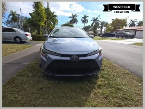 Blue 2021 Toyota Corolla LE for sale in Westfield, IN