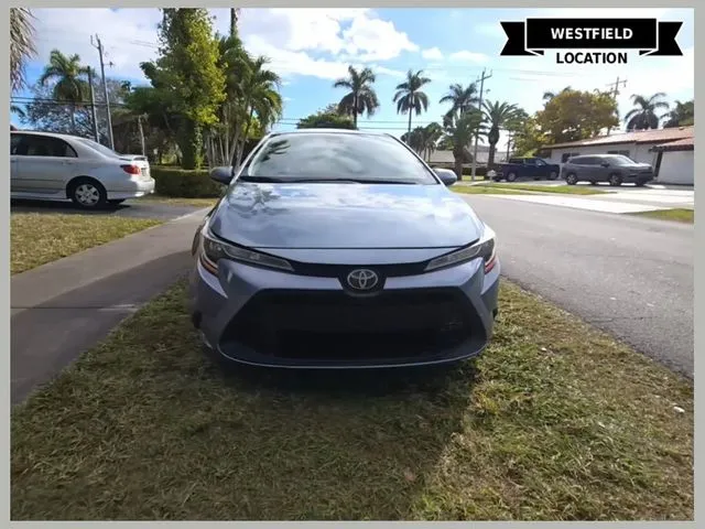 Blue 2021 Toyota Corolla LE for sale in Westfield, IN