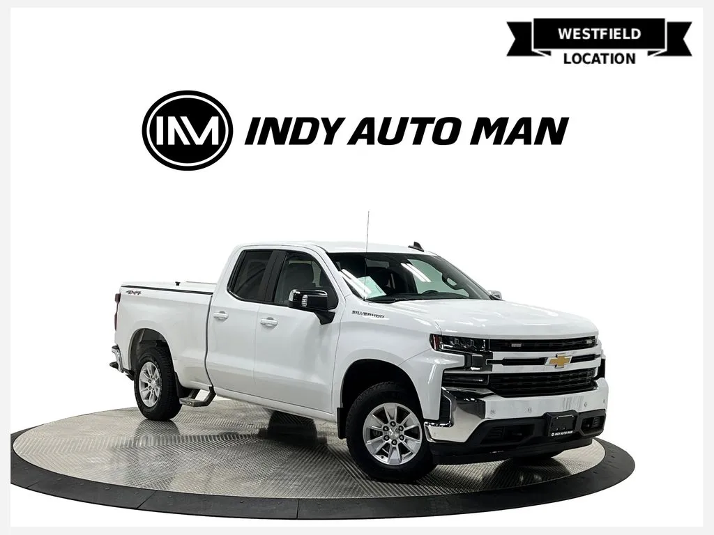 White 2020 Chevrolet Silverado 1500 LT for sale in Westfield, IN