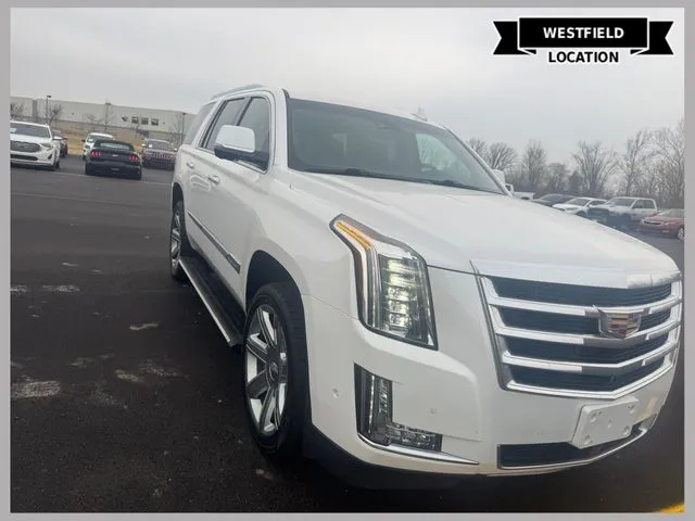 White 2017 Cadillac Escalade Premium Luxury for sale in Westfield, IN