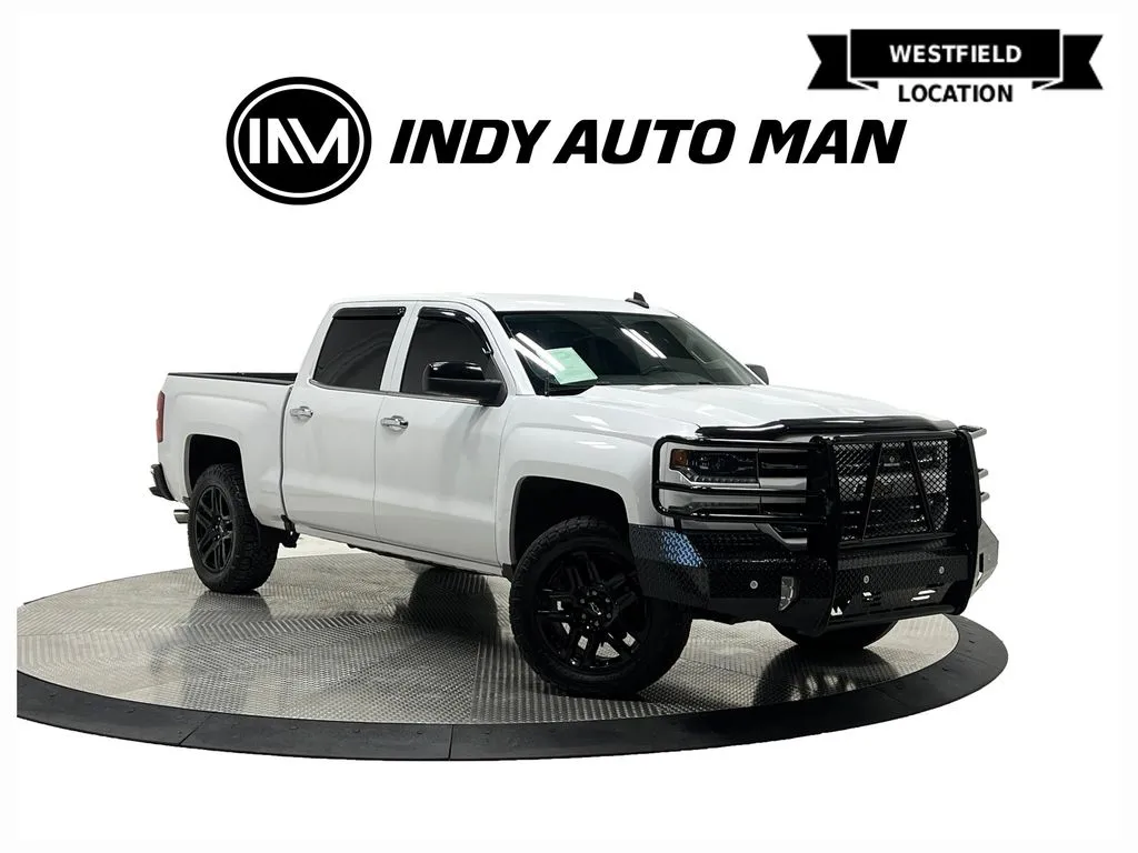 White 2018 Chevrolet Silverado 1500 LTZ 2LZ for sale in Westfield, IN