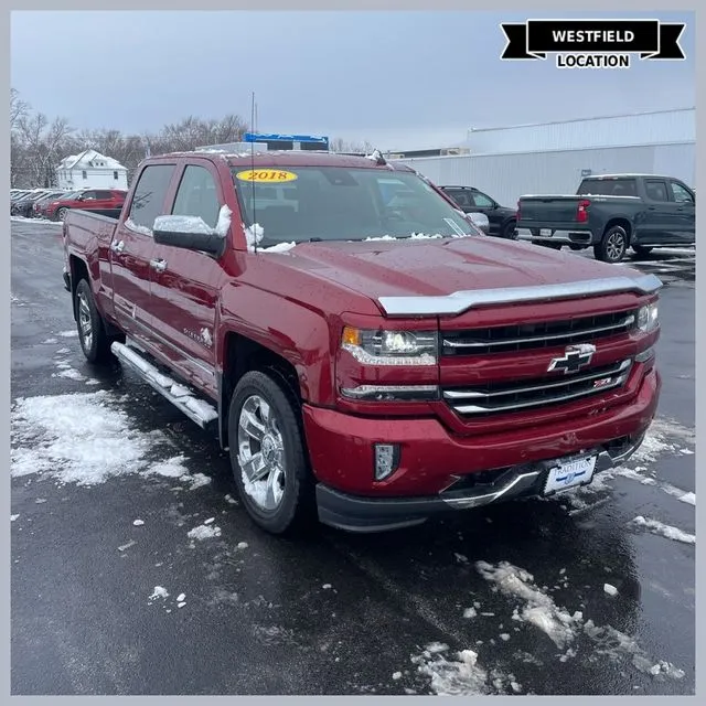 Red 2018 Chevrolet Silverado 1500 LTZ 2LZ for sale in Westfield, IN