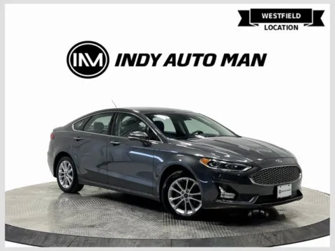 Gray 2020 Ford Fusion Energi Titanium for sale in Westfield, IN