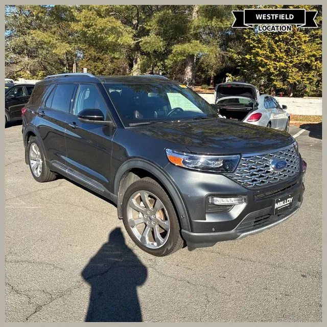 Gray 2020 Ford Explorer Platinum for sale in Westfield, IN