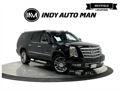 Black 2013 Cadillac Escalade ESV Platinum Edition for sale in Westfield, IN