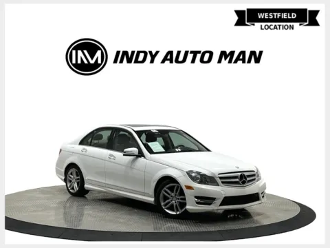 White 2013 Mercedes-Benz C-Class C 300 for sale in Westfield, IN