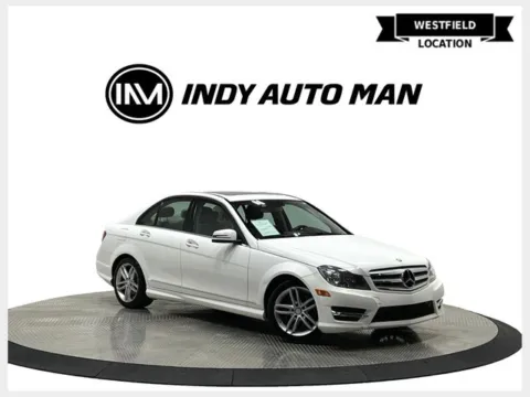 White 2013 Mercedes-Benz C-Class C 300 for sale in Westfield, IN
