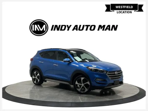 Blue 2018 Hyundai Tucson Limited for sale in Westfield, IN
