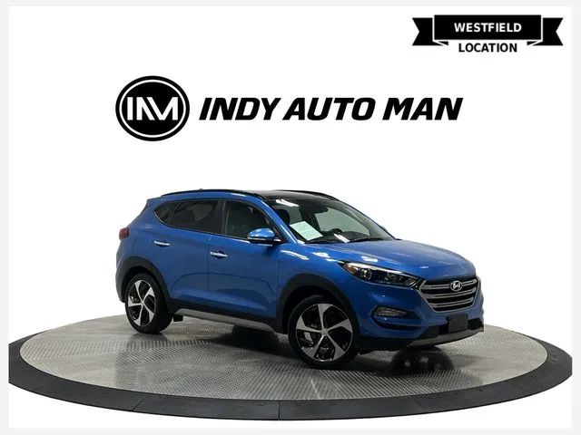 Blue 2018 Hyundai Tucson Limited for sale in Westfield, IN