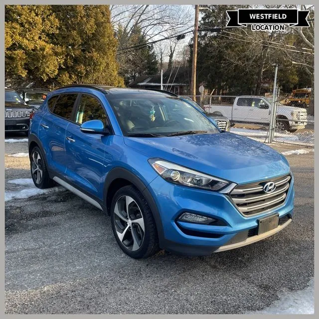 Blue 2018 Hyundai Tucson Limited for sale in Westfield, IN