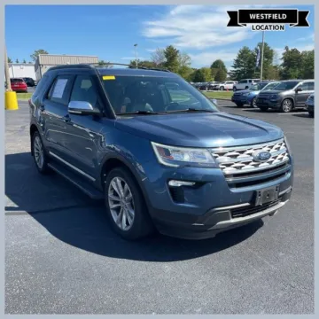 Blue 2019 Ford Explorer XLT for sale in Westfield, IN