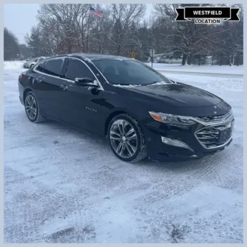 Black 2020 Chevrolet Malibu Premier for sale in Westfield, IN