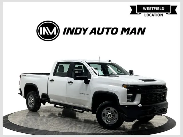White 2020 Chevrolet Silverado 2500HD Work Truck for sale in Westfield, IN