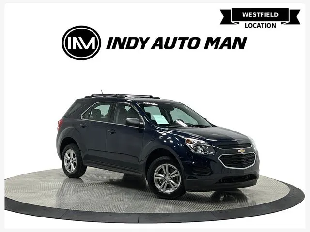 Blue 2017 Chevrolet Equinox LS for sale in Westfield, IN