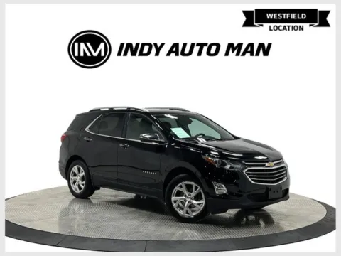 Black 2018 Chevrolet Equinox Premier for sale in Westfield, IN