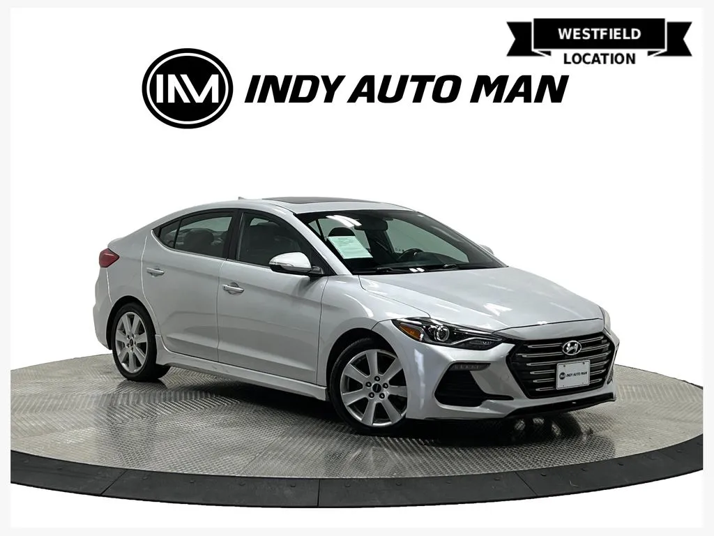 Silver 2018 Hyundai Elantra Sport for sale in Westfield, IN