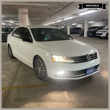 White 2017 Volkswagen Jetta 1.8T Sport for sale in Westfield, IN