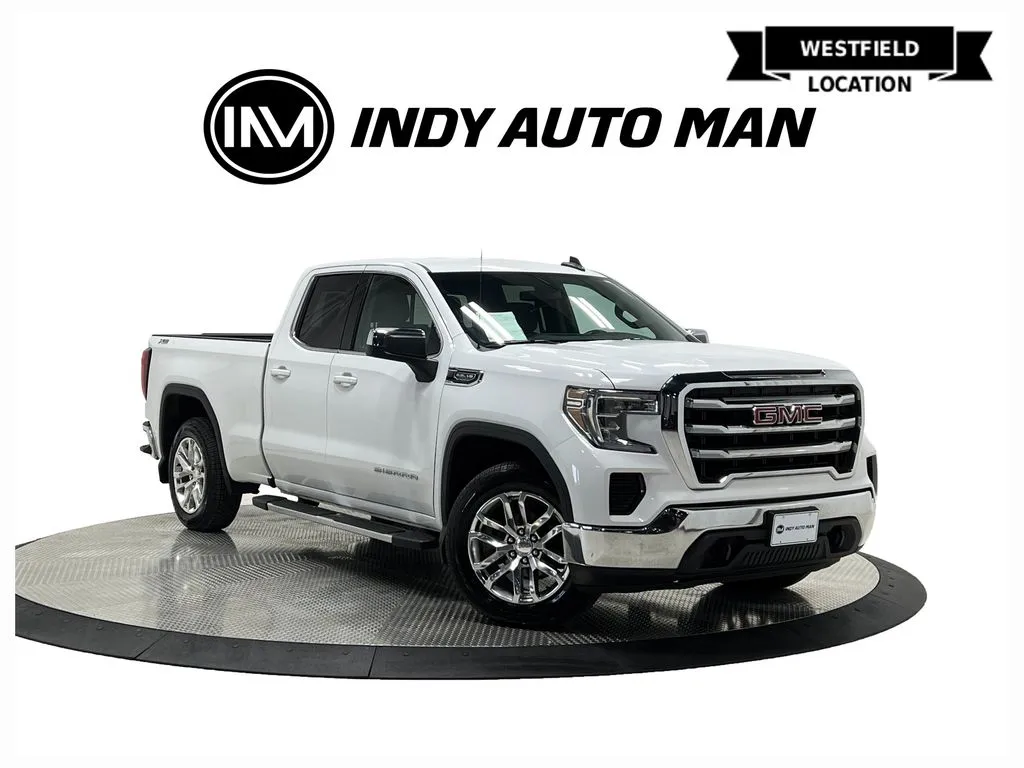 White 2019 GMC Sierra 1500 SLE for sale in Westfield, IN