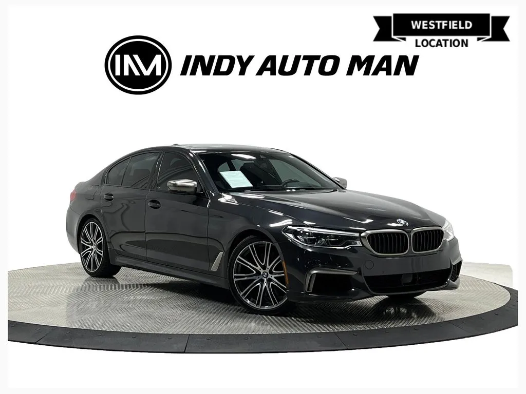 Gray 2019 BMW 5 Series M550i xDrive for sale in Westfield, IN