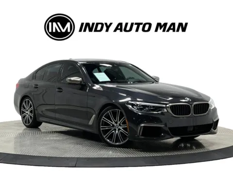 Photos of 2019 BMW 5 Series M550i xDrive for sale in Westfield, IN at Indy Auto Man - Westfield