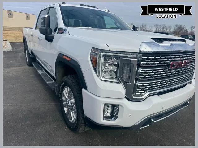 White 2023 GMC Sierra 3500HD Denali for sale in Westfield, IN