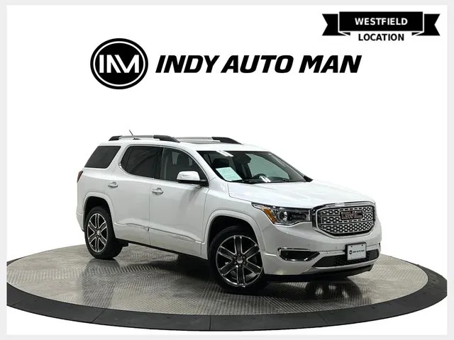 White 2019 GMC Acadia Denali for sale in Westfield, IN