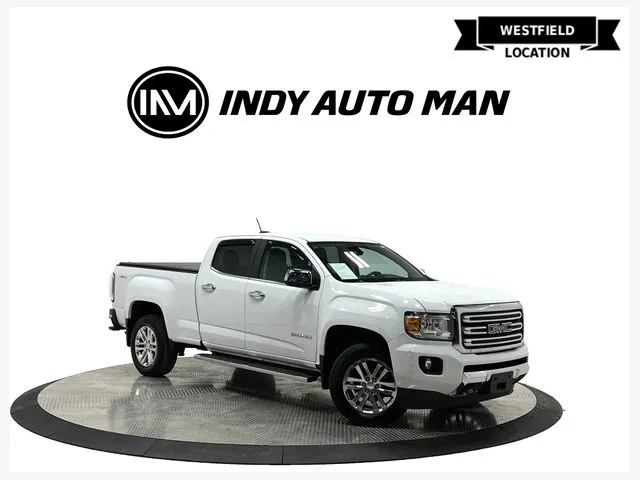 White 2015 GMC Canyon SLT for sale in Westfield, IN