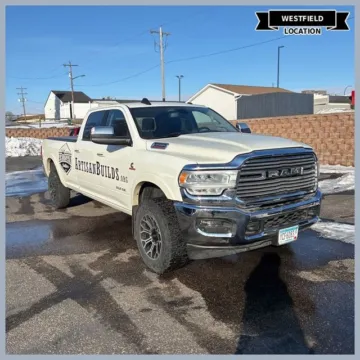 White 2019 Ram 3500 Laramie for sale in Westfield, IN