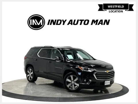 Black 2018 Chevrolet Traverse 3LT for sale in Westfield, IN