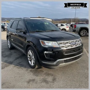 Black 2018 Ford Explorer Limited for sale in Westfield, IN