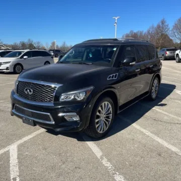 Photos of 2016 INFINITI QX80 for sale in Westfield, IN at Indy Auto Man - Westfield