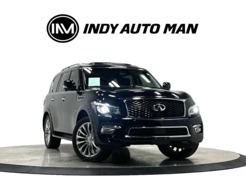 Another view of 2016 INFINITI QX80 for sale in Westfield, IN at Indy Auto Man - Westfield