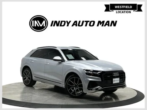 Silver 2021 Audi Q8 55 Premium Plus quattro for sale in Westfield, IN