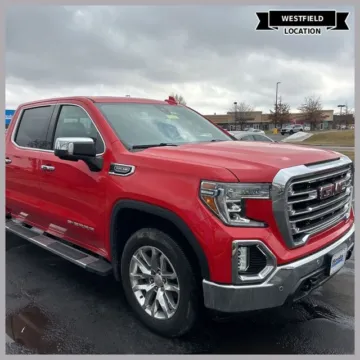 Red 2019 GMC Sierra 1500 SLT for sale in Westfield, IN