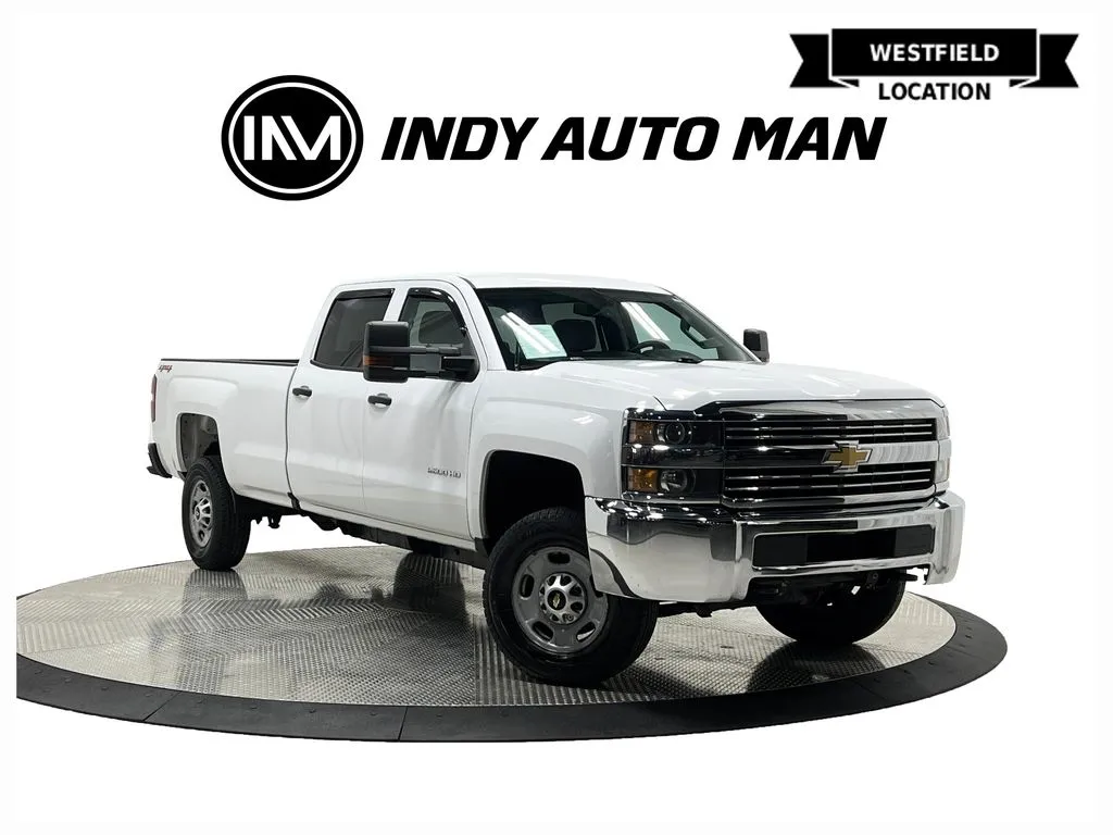 White 2018 Chevrolet Silverado 2500HD Work Truck for sale in Westfield, IN