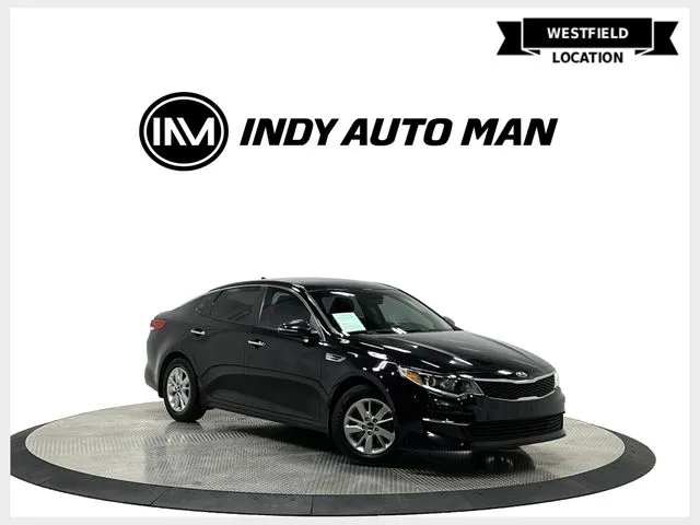 Black 2016 Kia Optima LX for sale in Westfield, IN