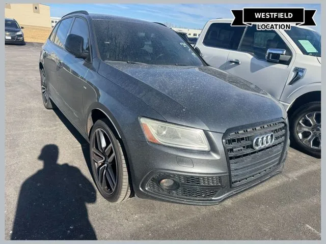 Gray 2016 Audi Q5 3.0T Premium Plus quattro for sale in Westfield, IN