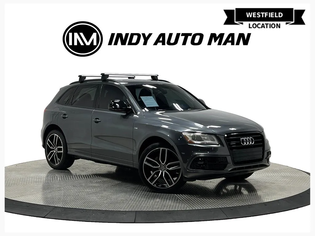 Gray 2016 Audi Q5 3.0T Premium Plus quattro for sale in Westfield, IN