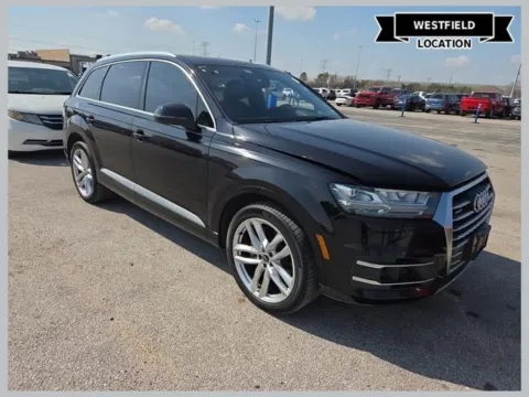 Black 2018 Audi Q7 3.0T Prestige quattro for sale in Westfield, IN