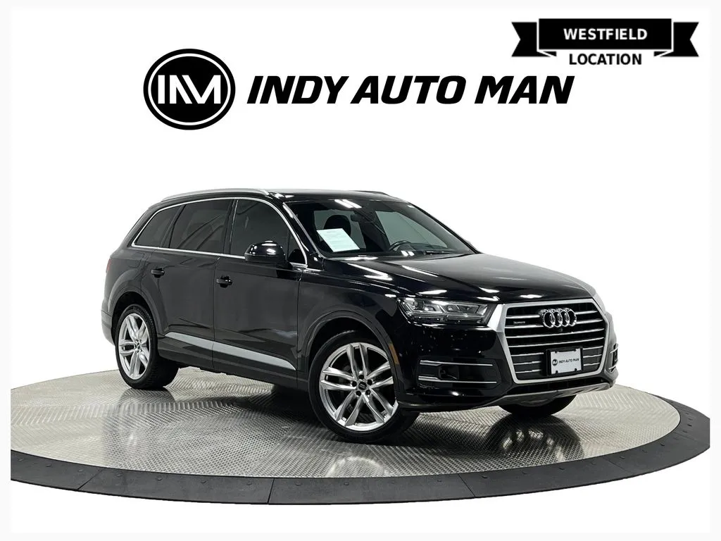 Black 2018 Audi Q7 3.0T Prestige quattro for sale in Westfield, IN