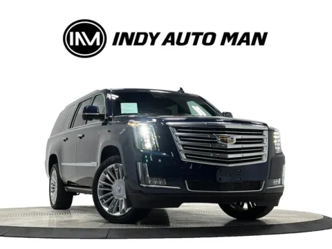 Another view of 2017 Cadillac Escalade ESV Platinum Edition for sale in Westfield, IN at Indy Auto Man - Westfield