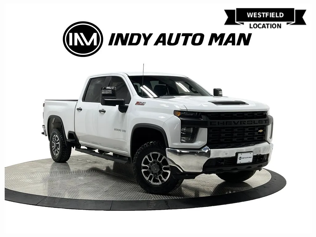 White 2022 Chevrolet Silverado 2500HD Work Truck for sale in Westfield, IN
