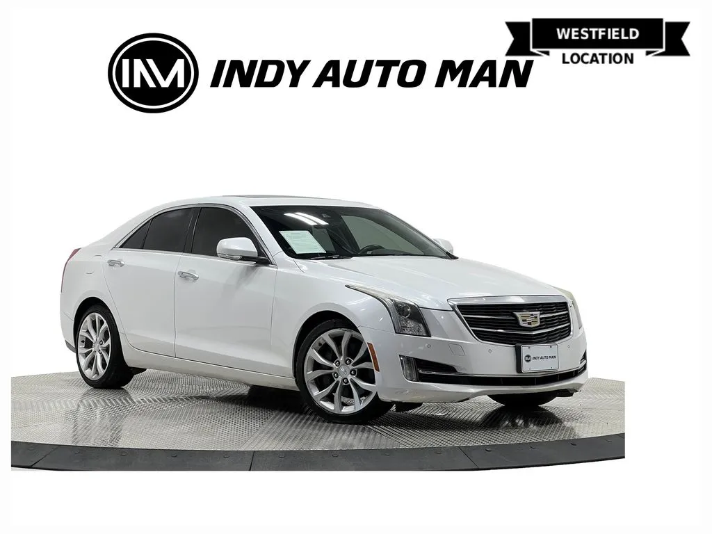 White 2016 Cadillac ATS 3.6L Performance for sale in Westfield, IN