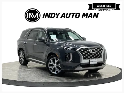 Gray 2021 Hyundai Palisade Limited for sale in Westfield, IN