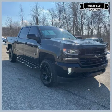 Black 2018 Chevrolet Silverado 1500 LTZ 2LZ for sale in Westfield, IN