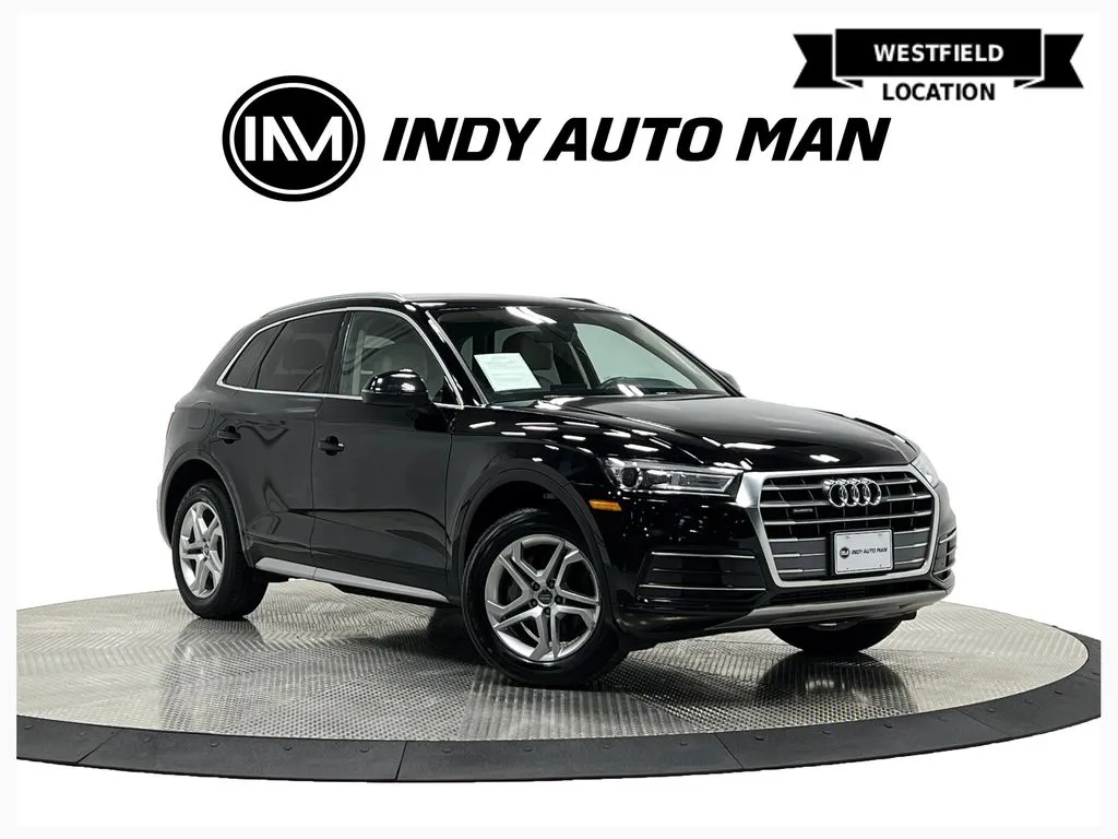 Black 2019 Audi Q5 2.0T Premium quattro for sale in Westfield, IN