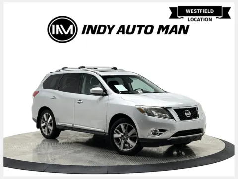Silver 2014 Nissan Pathfinder Platinum for sale in Westfield, IN