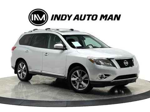 Photos of 2014 Nissan Pathfinder Platinum for sale in Westfield, IN at Indy Auto Man - Westfield